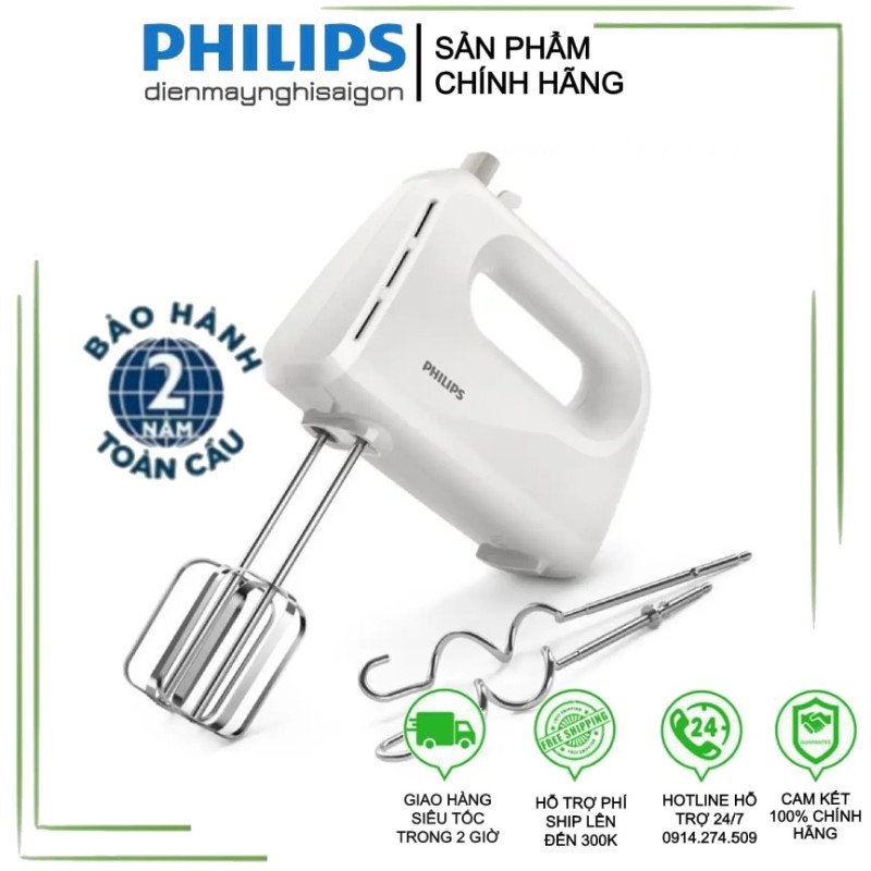 Giá bán Máy đánh trứng PHILIPS HR3705 - Hàng chính hãng