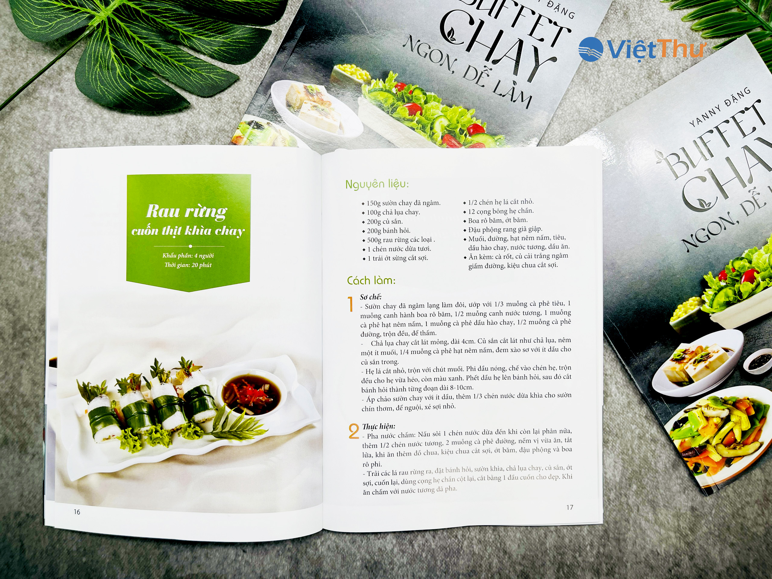 Sách - Buffet Chay Ngon Dễ Làm ( Bìa Mềm )(VT)