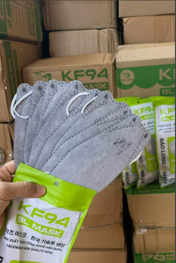 [1 thùng 300 cái] Khẩu trang KF94 Bảo Long