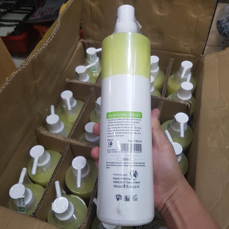 Dầu gội dầu xả siêu phục hồi Wekla
