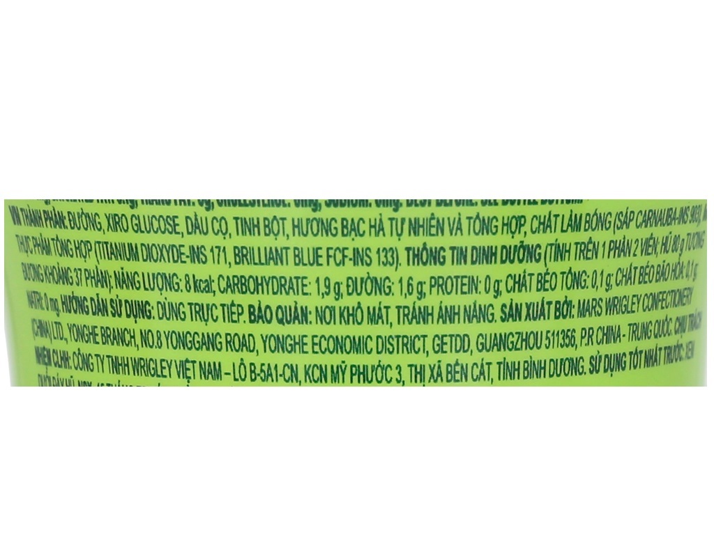 [HCM]Kẹo bạc hà DoubleMint hộp 80g