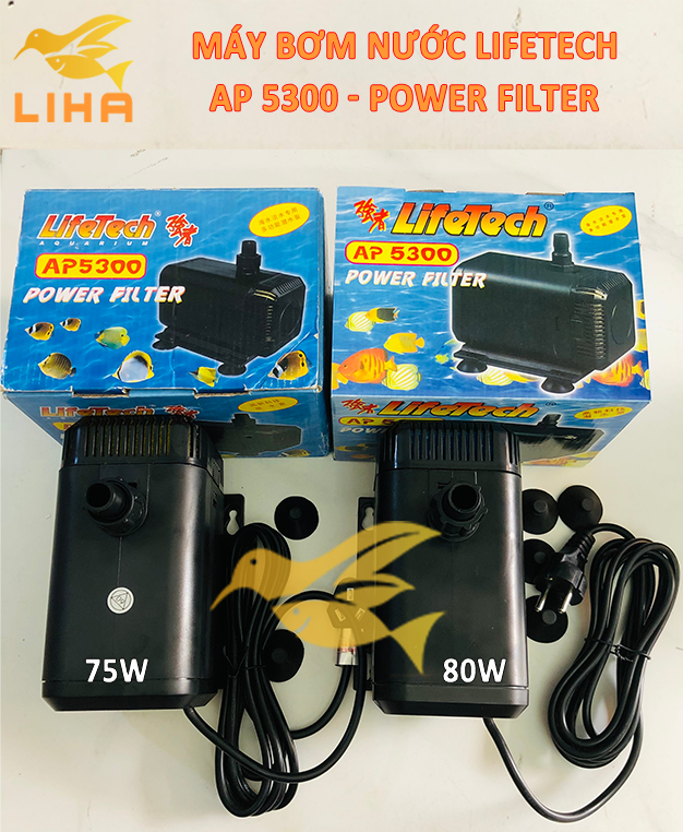 Máy Bơm Lifetech AP5300 - Bơm Nước Hồ Cá Cao Cấp