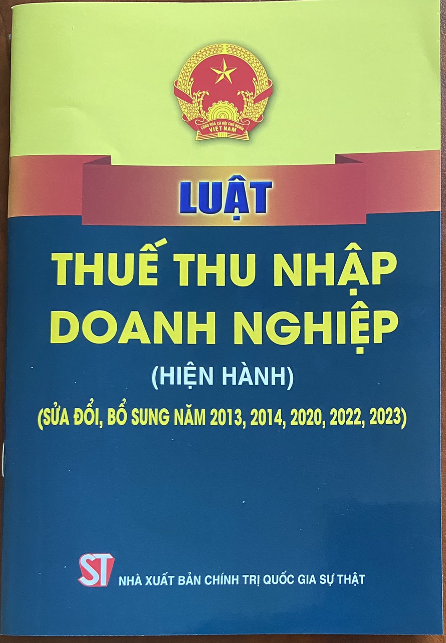 Luật Thuế Thu Nhập Doanh Nghiệp