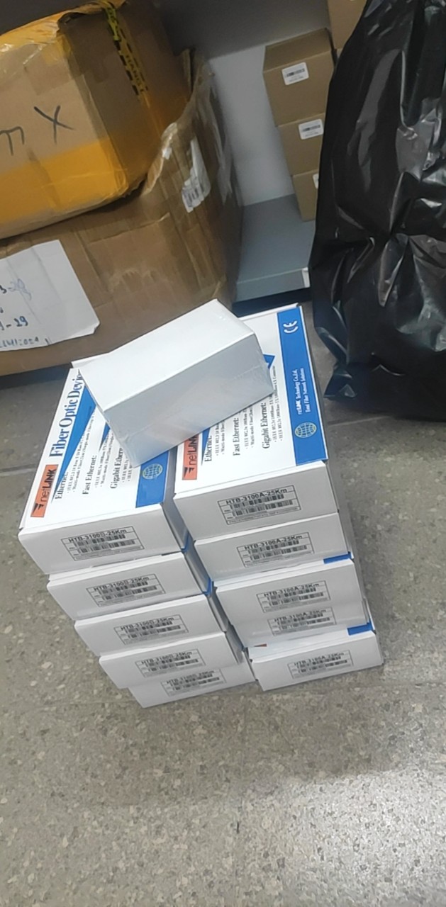 1 , 5 ,10 Cặp Converter Quang Netlink 3100 AB nguồn to