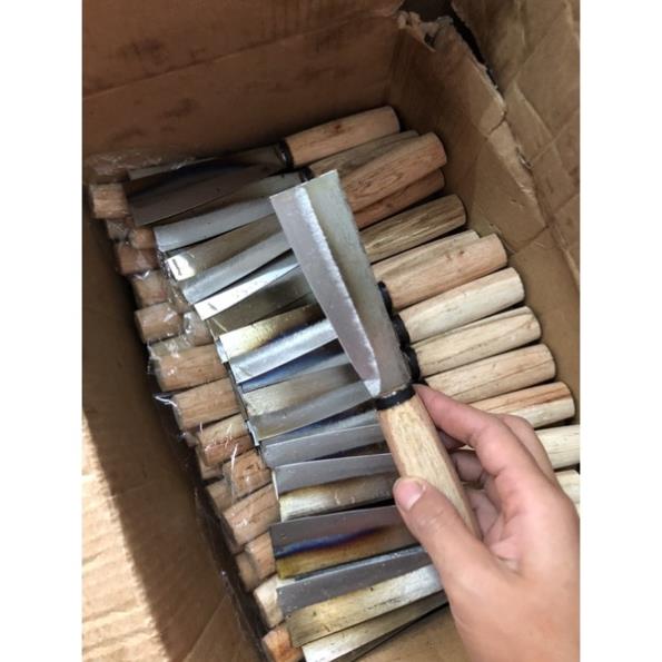 Dao bổ cau thép lưỡi cưa ( lưỡi 10-17-20 cm)