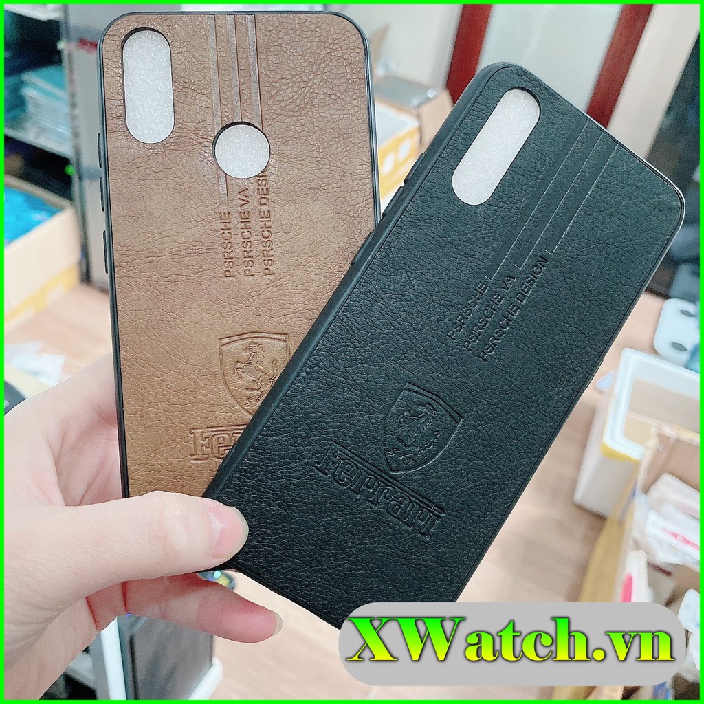 Ốp lưng da Ferari Vsmart live / Live 4 / Joy 3  / Star / Bee 3 / Joy 1 plus