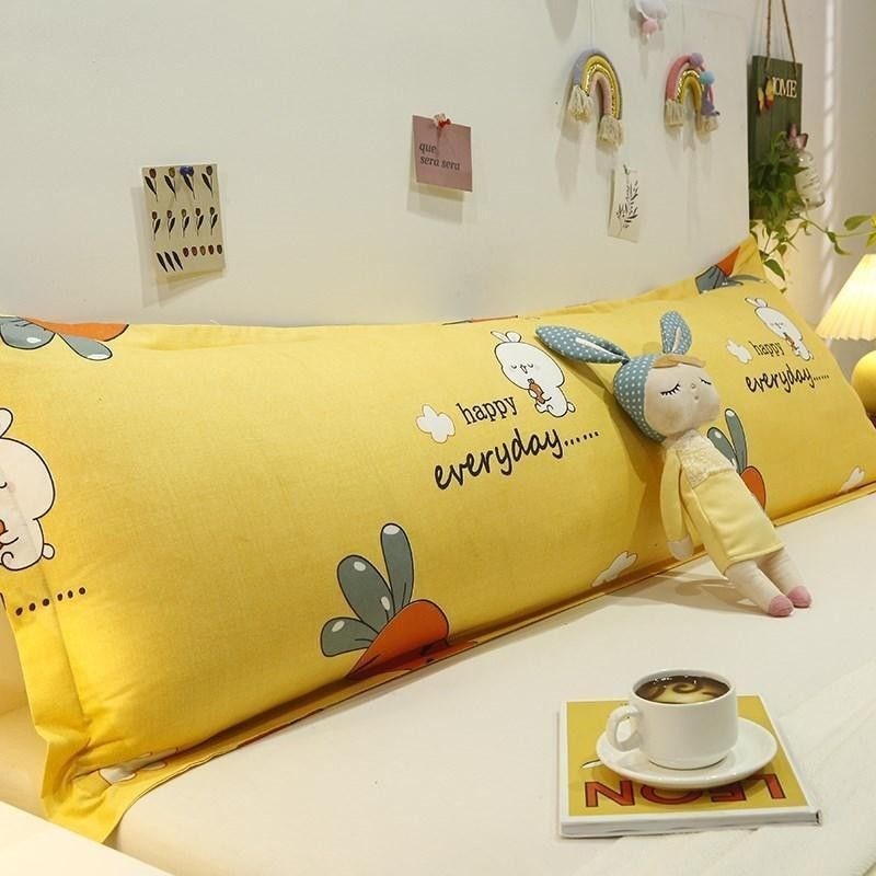CODChuang Long Vỏ Gối Đôi Dáng Dài 1.2 / 1.5m 2m 1.0m Dành Cho Cặp Đôi