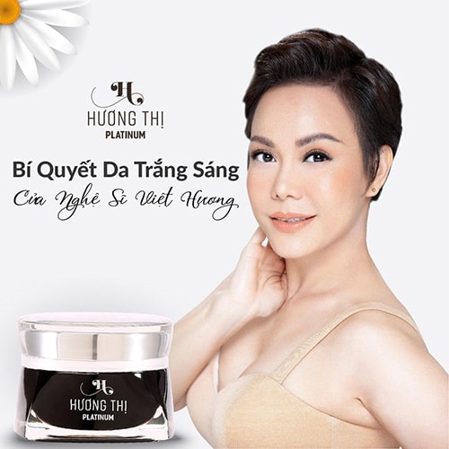 [HCM]Kem dưỡng trắng da chống nắng đa chức năng ban ngày Hương Thị Platinum 30g + Kèm quà tặng