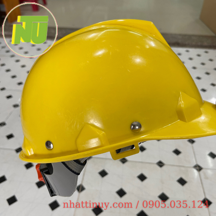 Nón công trình màu vàng - nút vặn tiện lợi