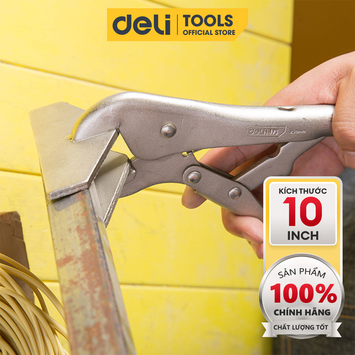 Kìm Kẹp Deli Cao Cấp Chính Hãng - Chất Liệu Chống Mòn Gỉ - Sử Dụng Đa ...