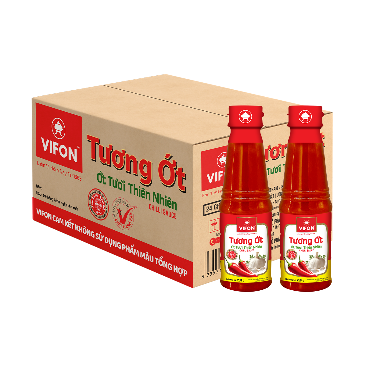 Combo 2 chai Tương Ớt VIFON 260gr/chai