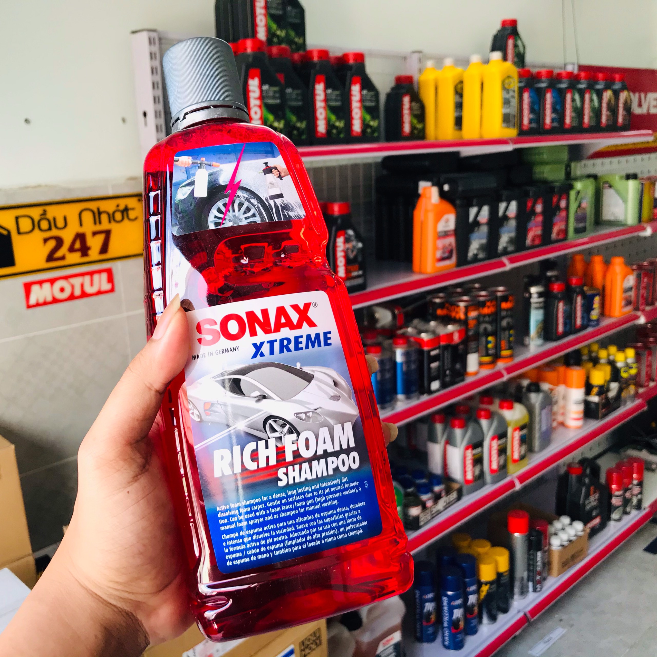 Nước rửa xe Sonax Extreme Rich Foam Shampoo 1L