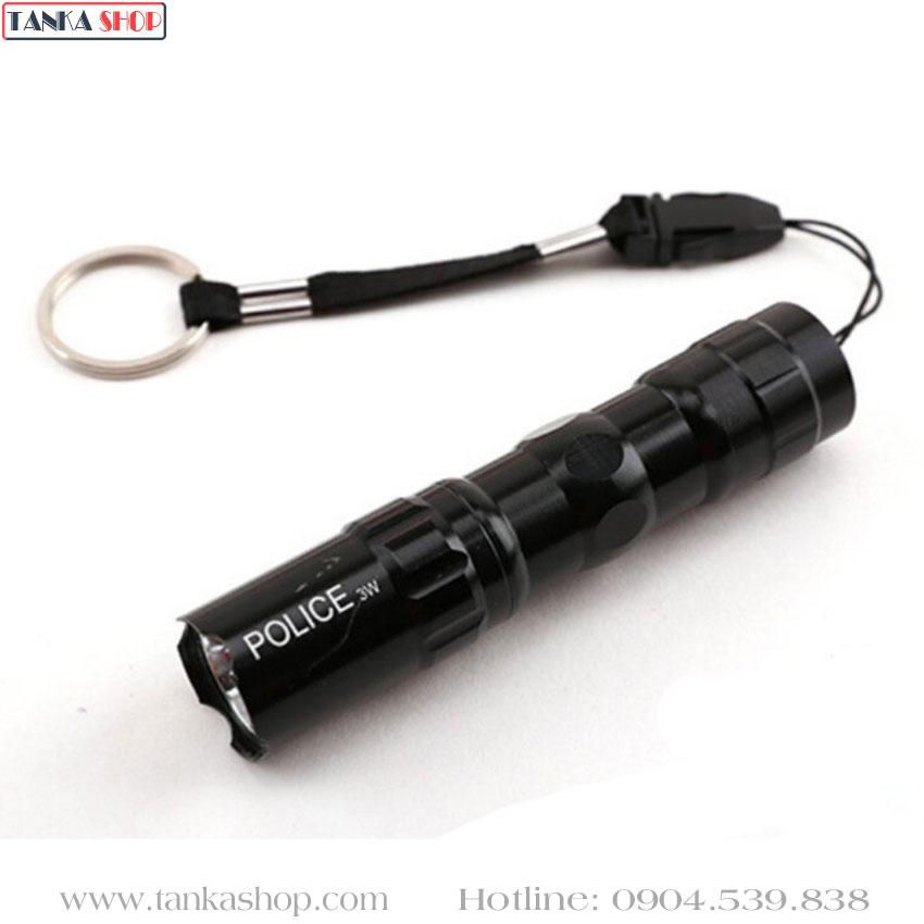 Đèn pin Police 3W mini siêu sáng