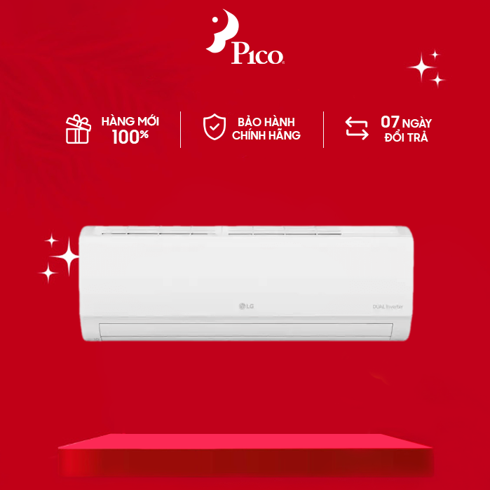 Điều hòa lg dual inverter 1 chiều v10win1n 9.000 btu