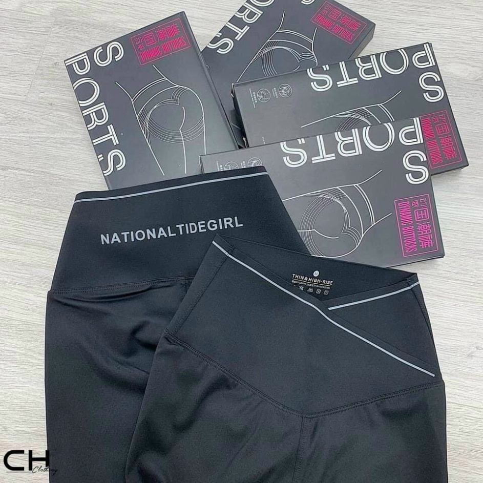 Quần legging CẠP CHÉO, nâng mông, gen bung siêu tôn dáng