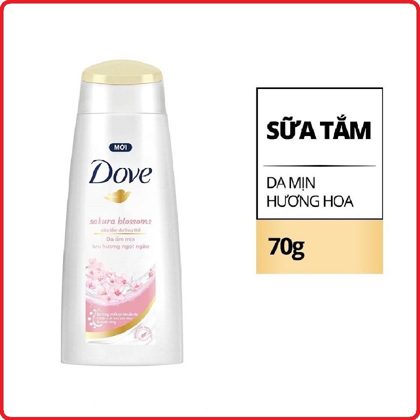 Sữa tắm dưỡng thể Dove 70g