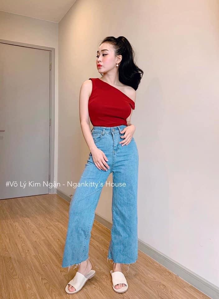 QUẦN JEAN NỮ BAGGY LOE SIÊU ĐẸP BGL - 04