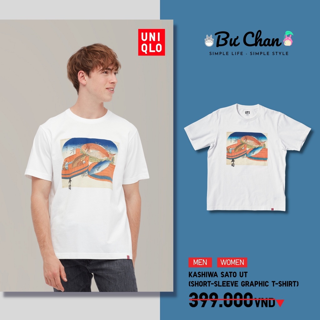 Áo phông Nam/Nữ UT KASHIWA SATO ❤️ (UNIQLO Nhật Chính Hãng)