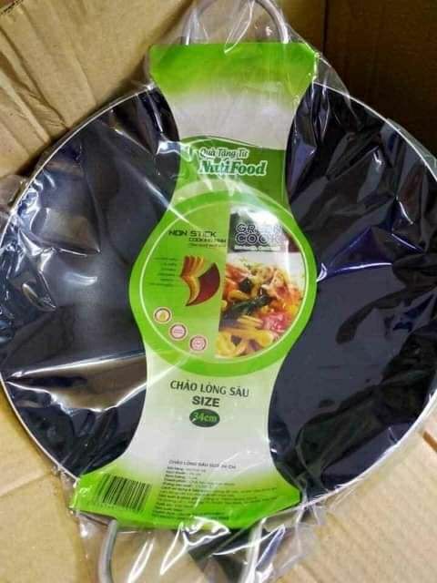 Chảo Chống Dính 2 Quai GREENCOOK 34cm