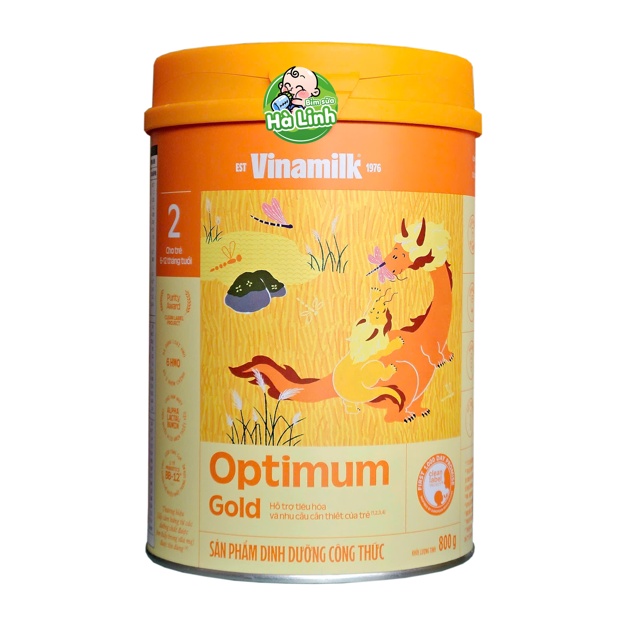 Sữa Optimum gold 2 800g [Date 12/2026]