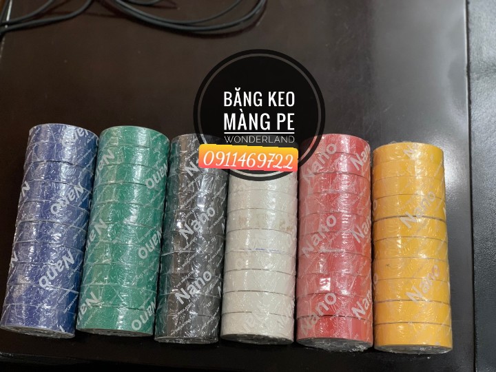 1 cây (10 cuộn) băng keo điện Nano 18mm 20yard