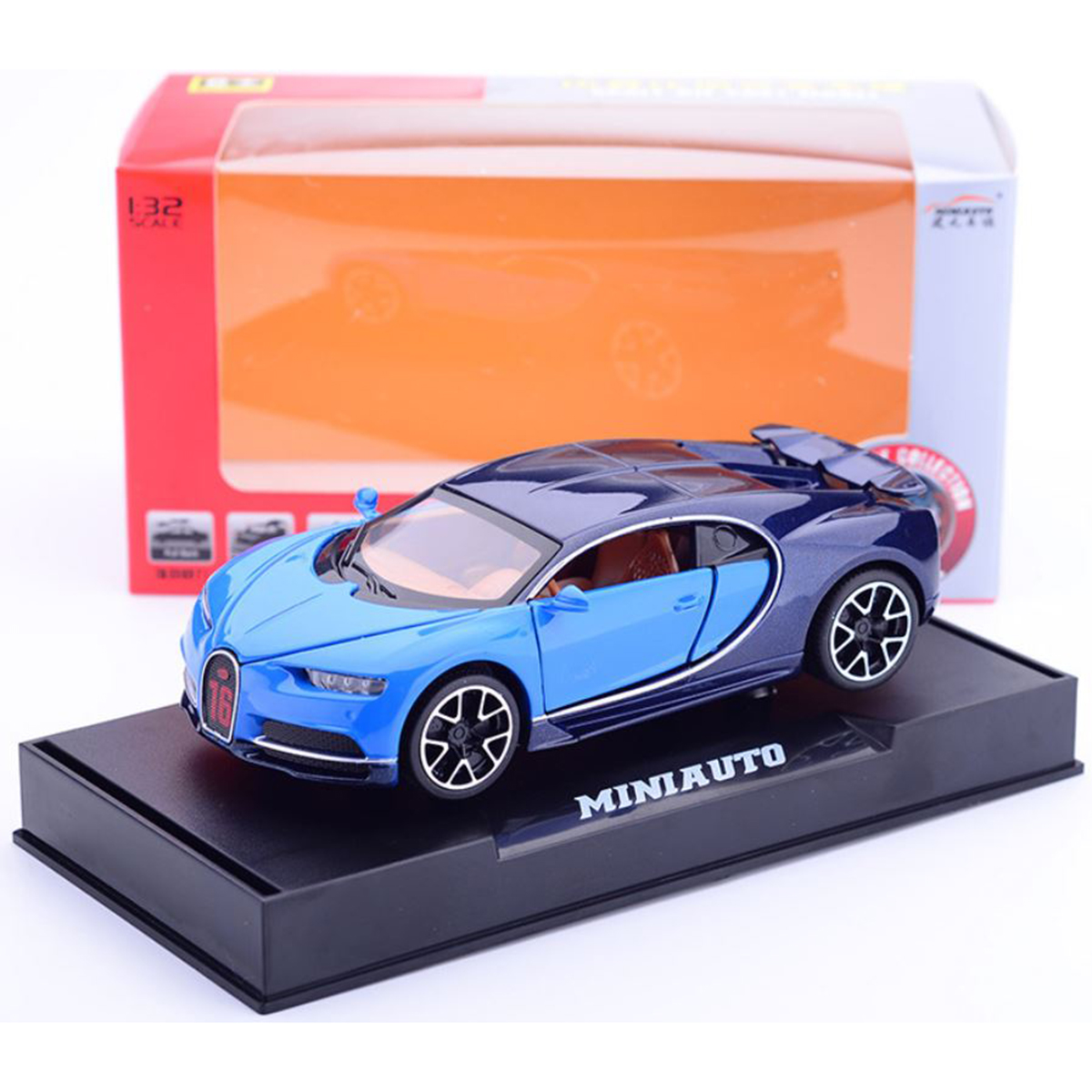 Xe ô tô mô hình kim loại Bugatti tỷ lệ 1:32