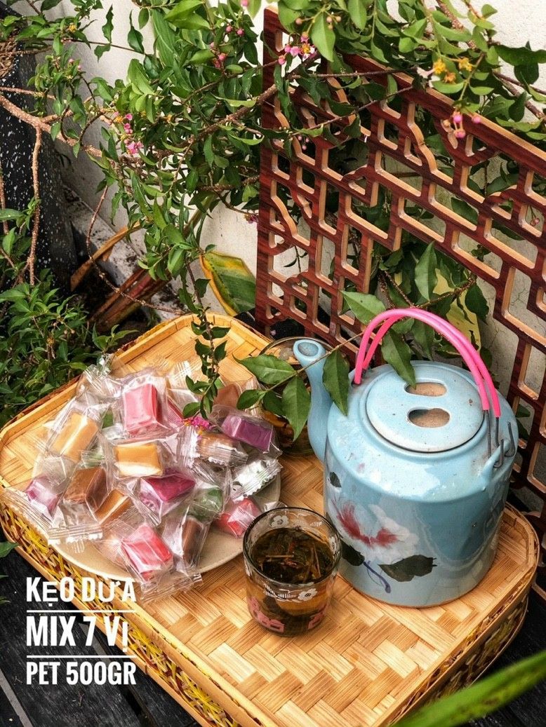 Kẹo dừa sáp 7 vị 500g