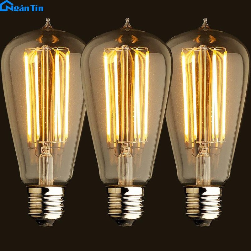 Bộ 5 đèn thả trần trang trí nhà quán cà phê THCN02 (Tặng kèm 5 bóng Led Edison 4w)