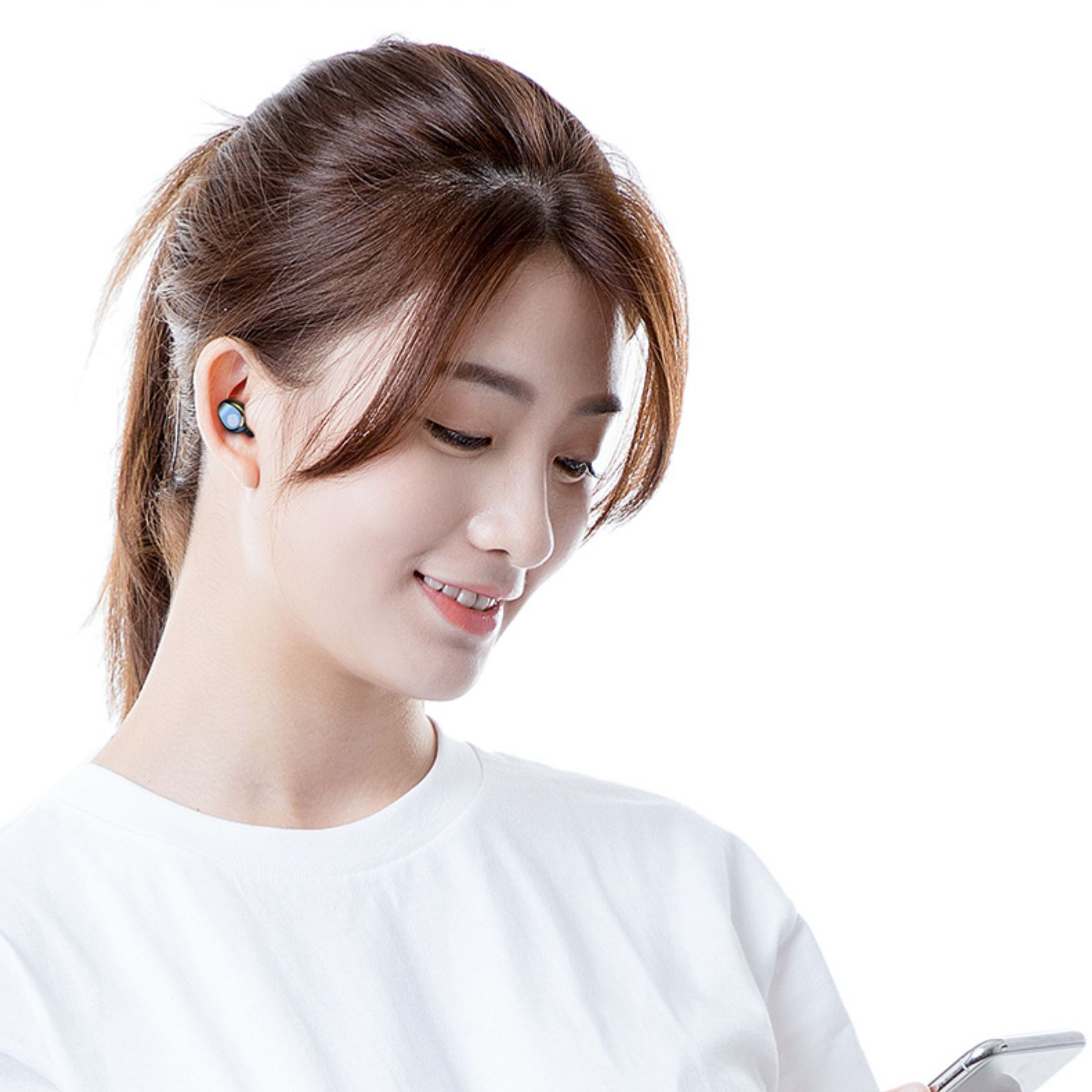 Tai nghe không dây 5.0 AMOI F9 Version 2021 cảm ứng bluetooth 5.0 âm thanh TWS siêu bass pin, có mic chống ồn đàm thoại HD call, tai nghe không dây gaming cho điện thoại iphone ios samsung android - Tai nghe bluetooth