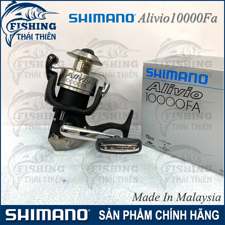 Máy Câu Shimano Alivio FA 6000 10000 Chính Hãng – Câu Cá Biển, Hồ Dịch Vụ