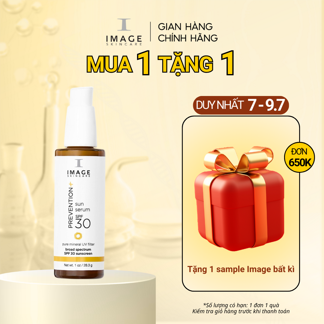 Serum chống nắng nâng tông, làm sáng da Image Skincare Prevention+ Sun Serum SPF30 28,3g - Image Skincare Official Store
