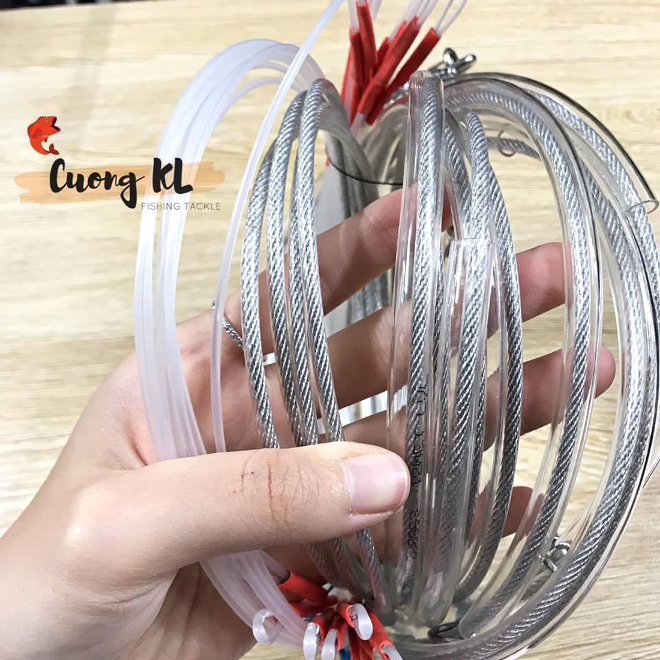 Móc mang cá loại 6 dây và 9 dây móc cá qua mang