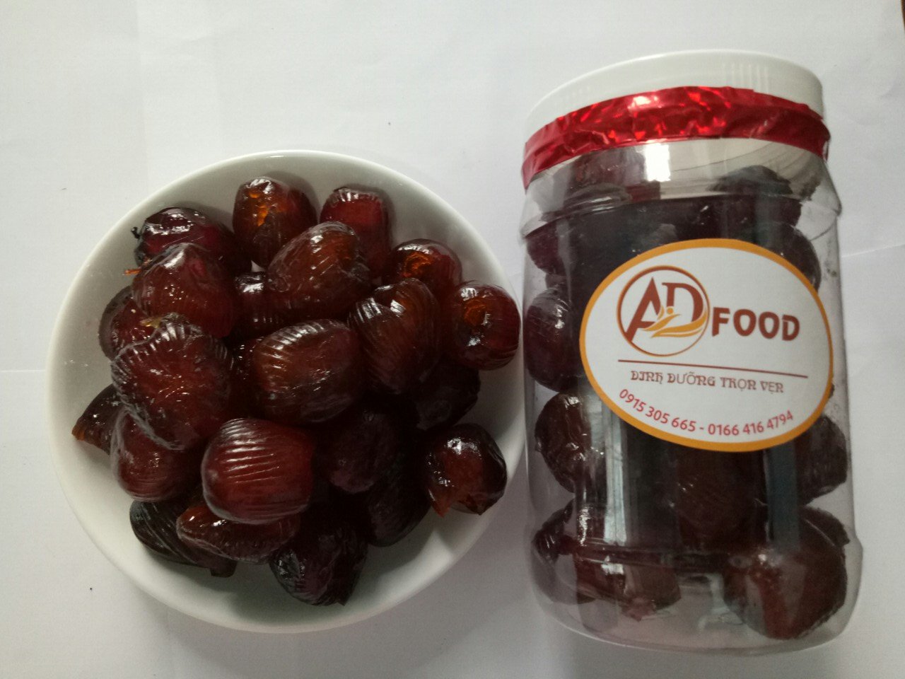 1kg mứt táo Thái loại 1