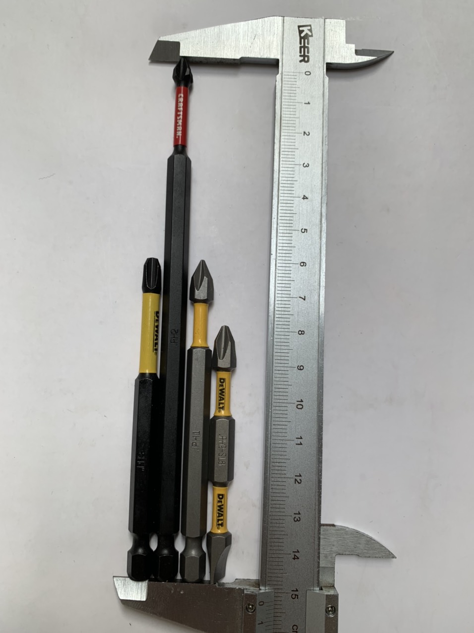 Bộ mũi vít PH1 - PH2 - PH3 - SL8 chính hãng có từ