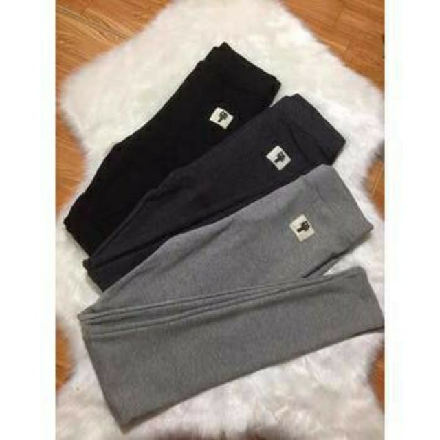Quần legging nỉ lót lông con mèo