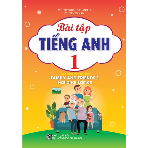 Sách - Bài tập tiếng anh 1 biên soạn theo bộ sách family and friends 1 national edition