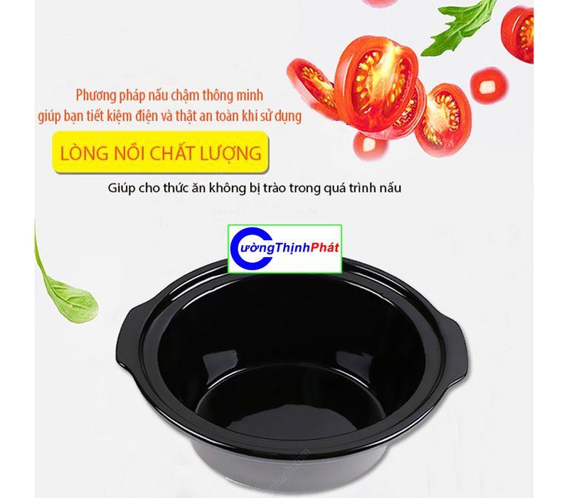 Nồi Nấu Cháo Chậm Cho Bé Ăn Dặm BB COOKER 2.5L