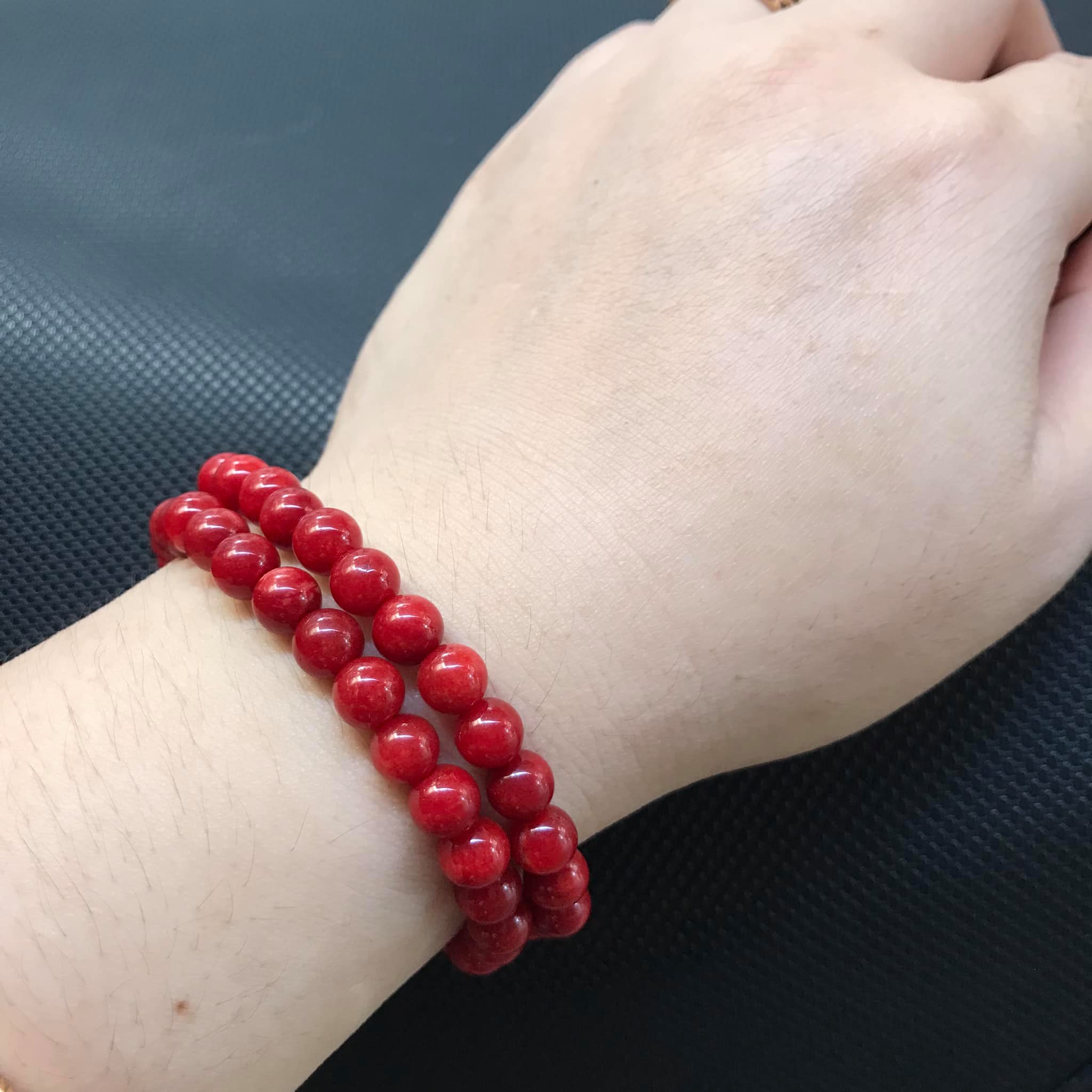VÒNG TAY CẨM THẠCH HUYẾT SIZE 6LY
