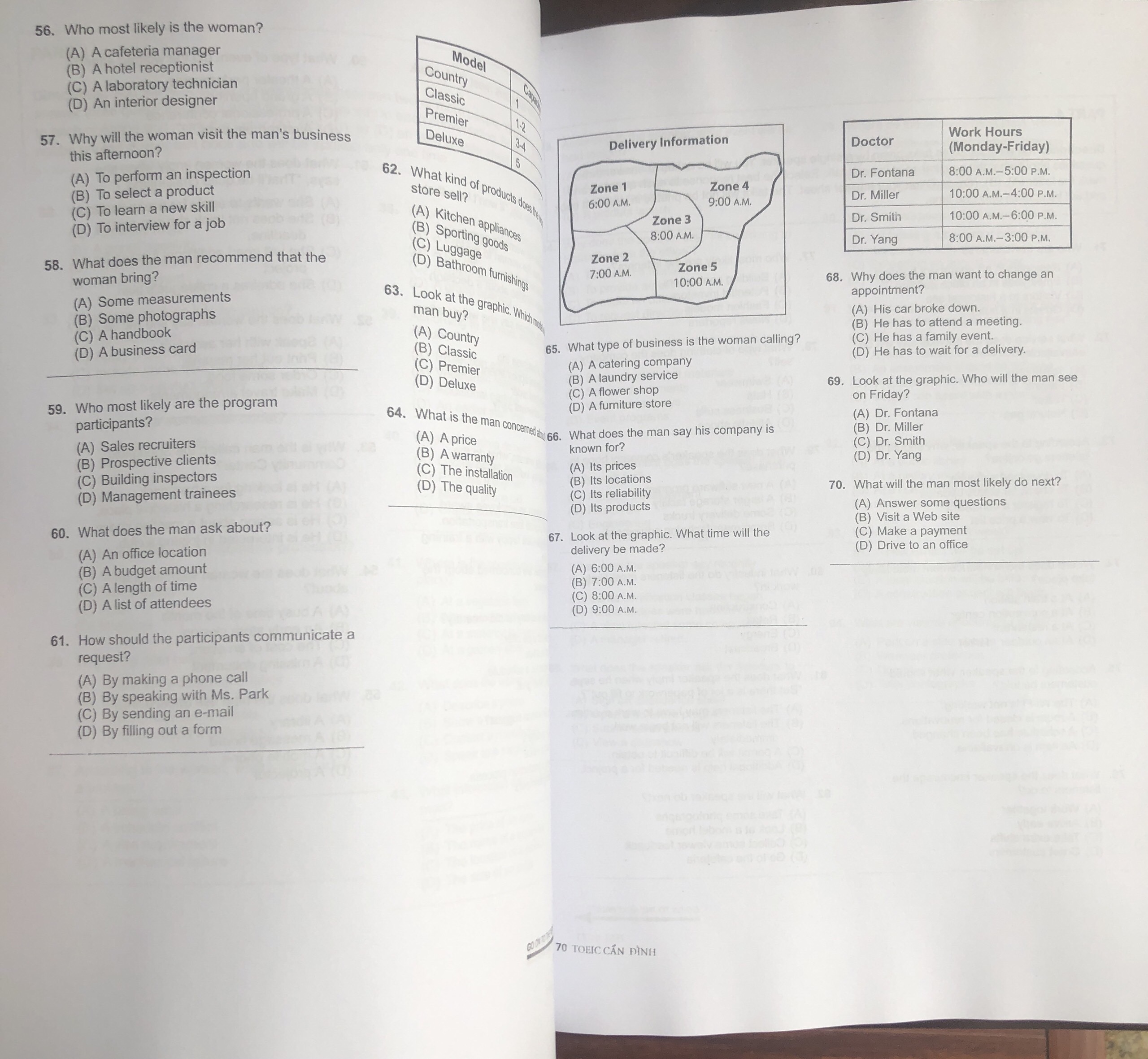 Bộ sách luyện thi  ETS 2022 TOEIC (File nghe và đáp án gửi qua mail)