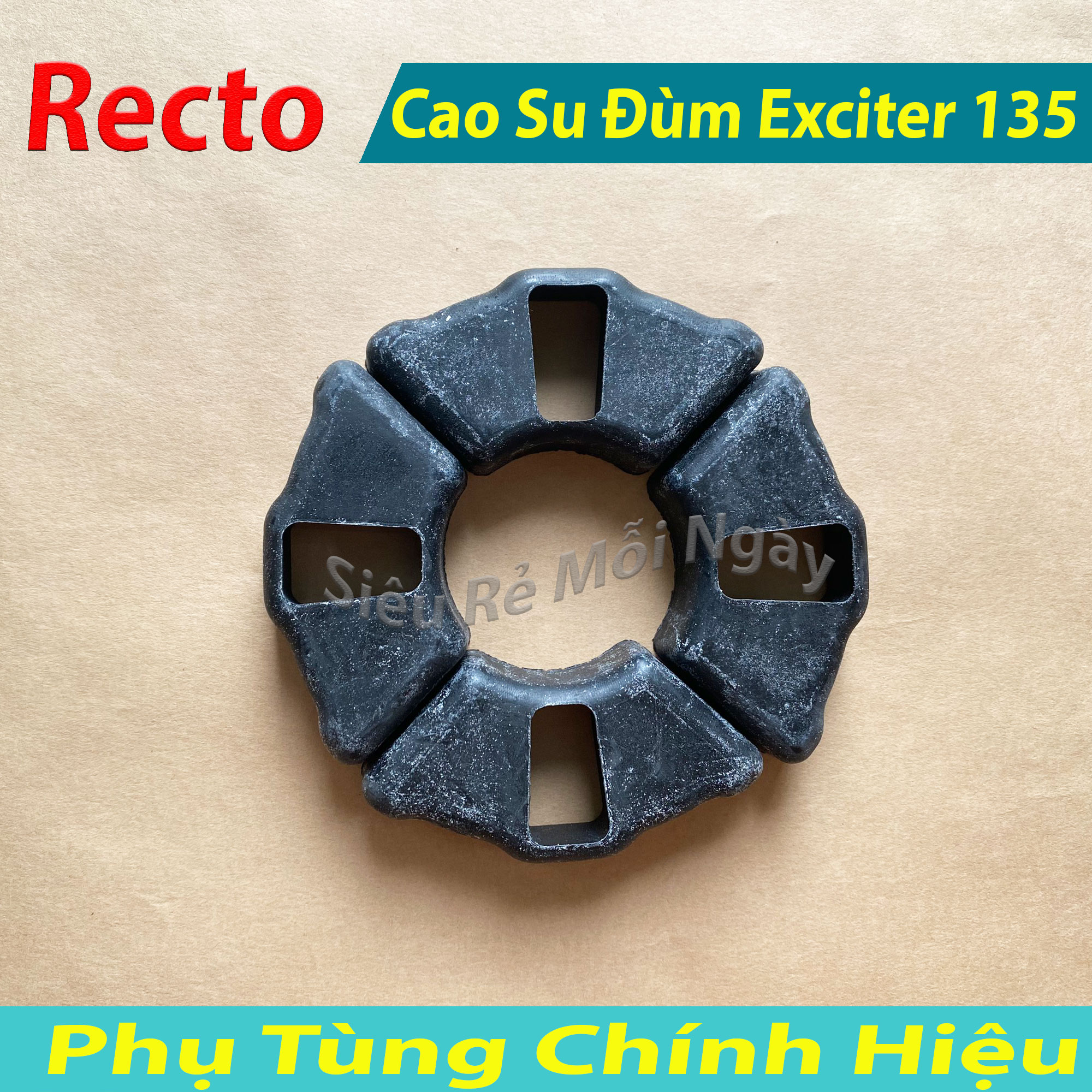 [HCM]Cao su đùm Recto cho Exciter 135 - Made in Thailan