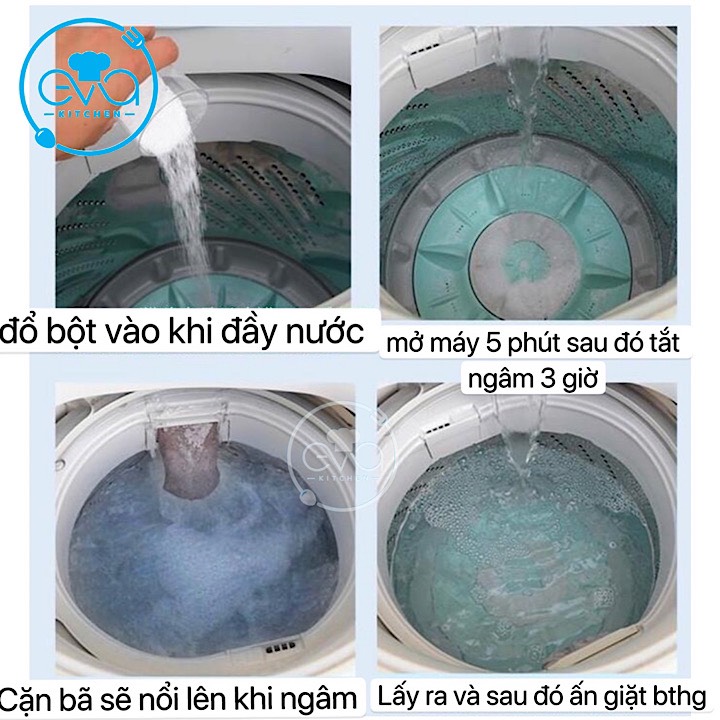 Hộp Bột Tẩy Lồng Máy Giặt Nhật Bản 70g