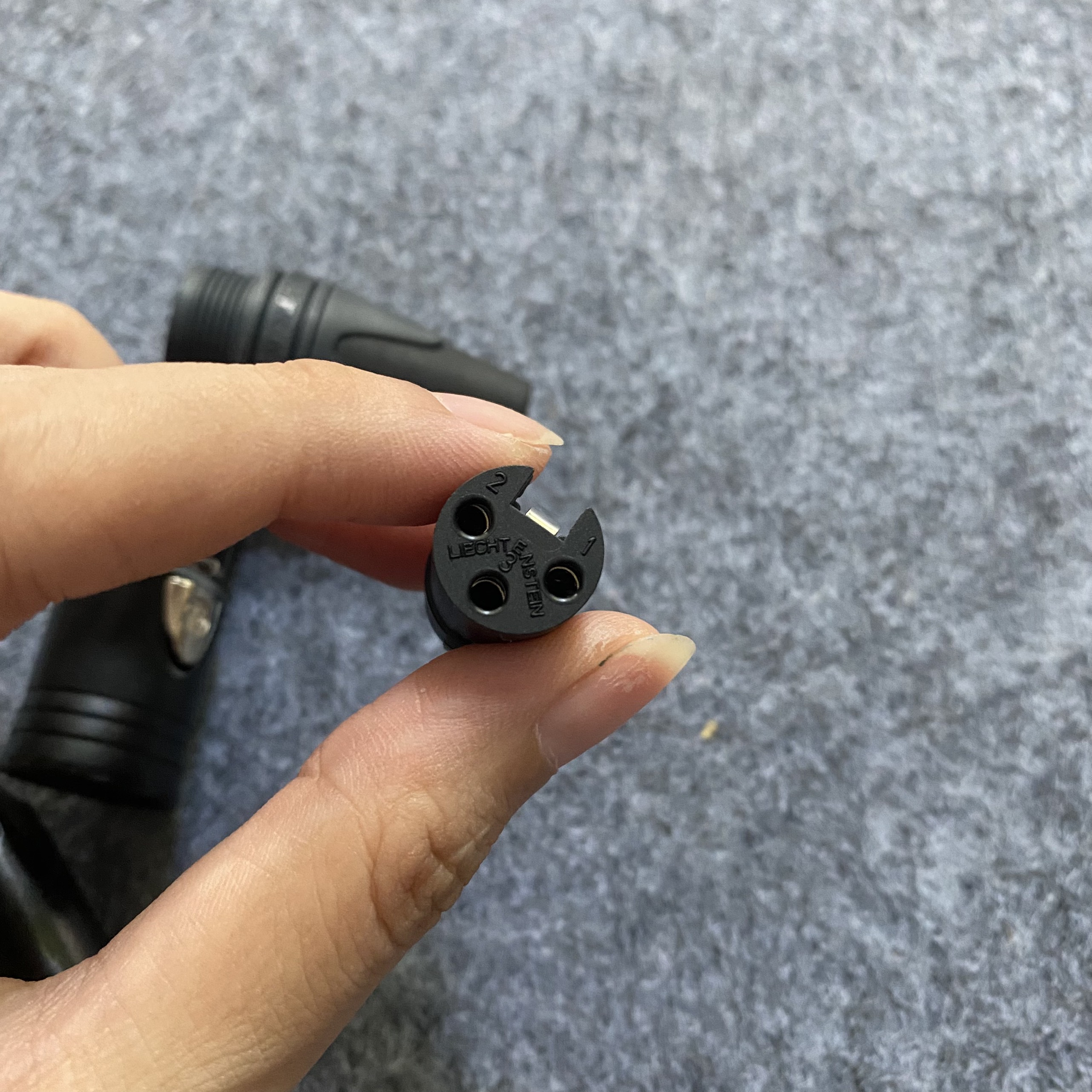 Cặp Jack XLR NEUTRICK - Jack canon Neutrik (Chính hãng Thụy Sỹ)