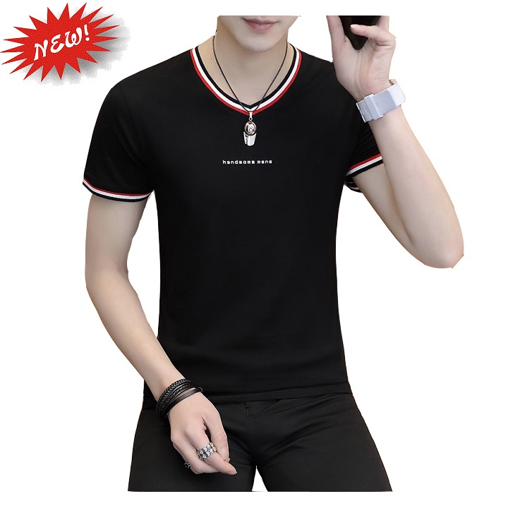 Áo thun trơn cổ tim – HNOSS