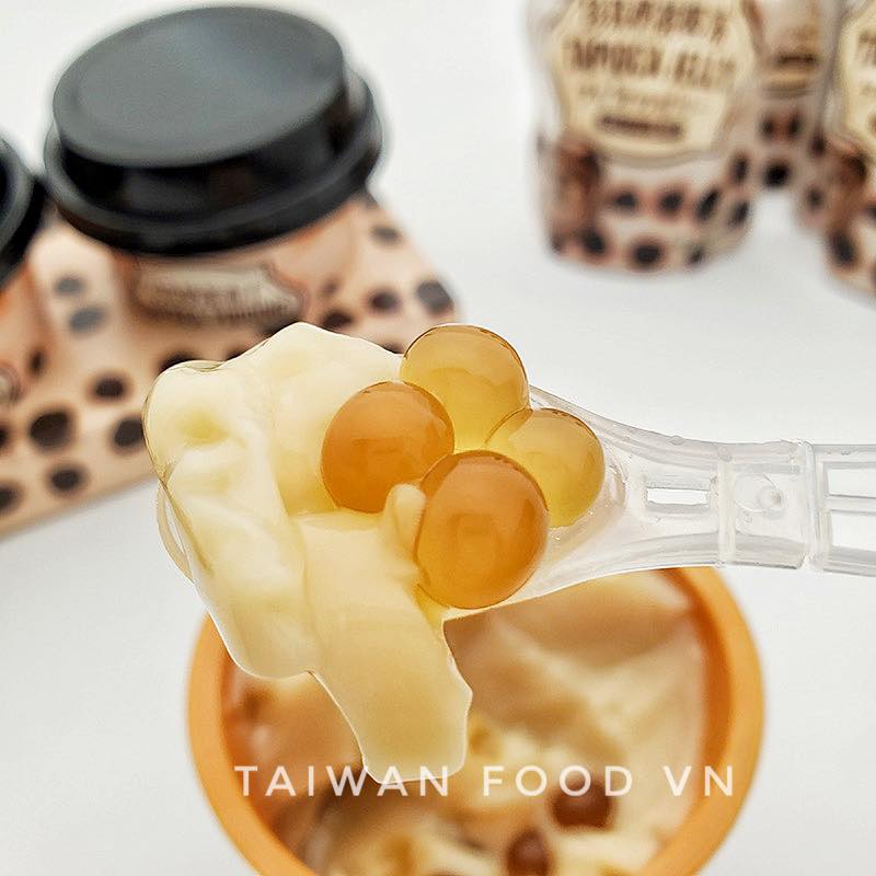[ Sẵn hàng ] 1 lốc 3 hộp Thạch PUDDING TRÂN CHÂU TRÀ SỮA TAPIOCA