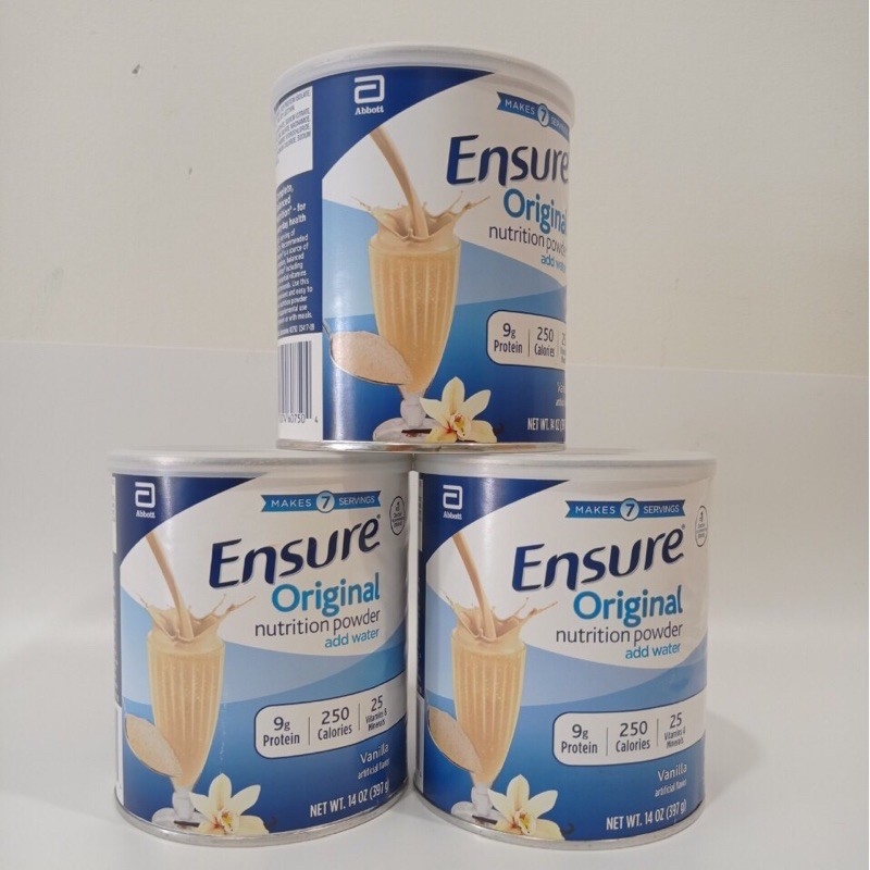 SỮA ENSURE NHẬP KHẨU MỸ LON 397G