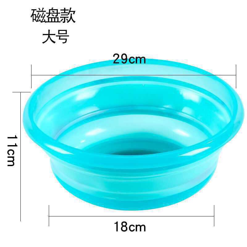 Bát trộn mồi câu, Thau, Chậu trộn mồi câu cá Silicon có thể gấp gọn
