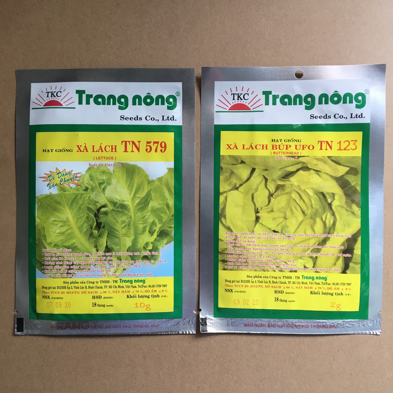 HẠT GIỐNG XÀ LÁCH TRANG NÔNG