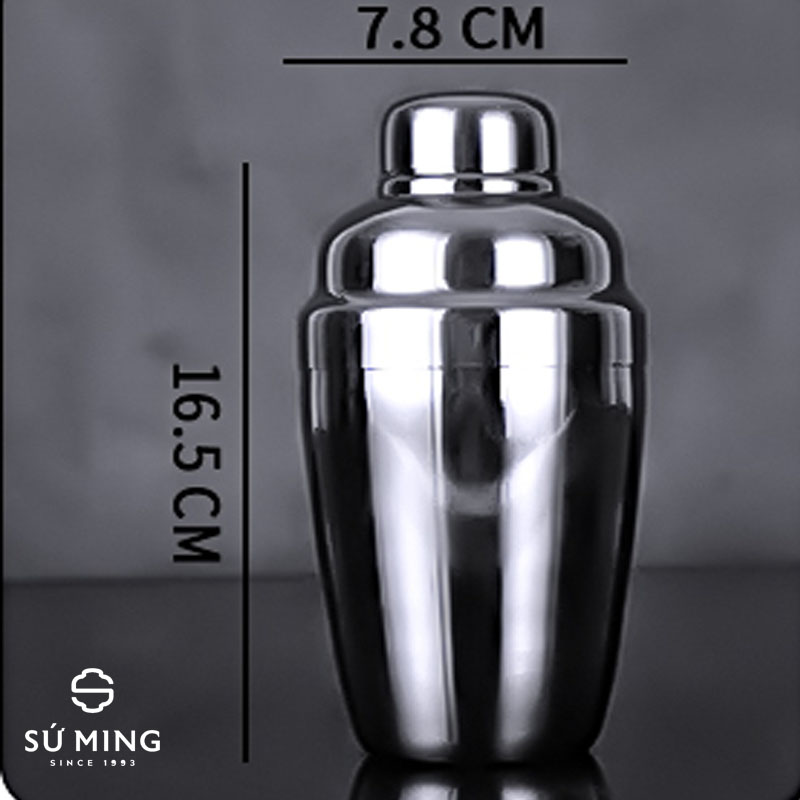 Bình Lắc Shaker inox dụng cụ pha chế chuyên nghiệp, giao hàng nhanh.
