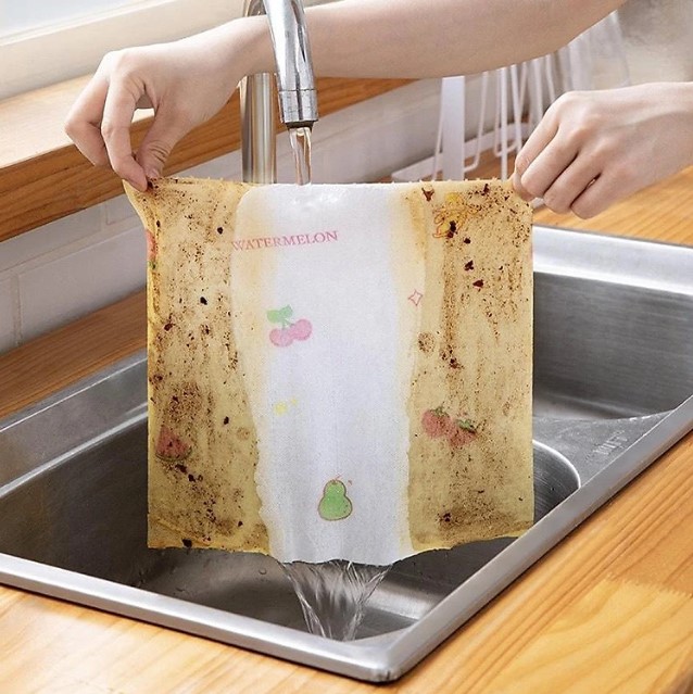 Cuộn Giấy Vải Lau Đa Năng Tiện Dụng (25cm) Tmark
