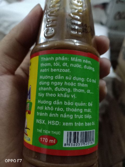 [HCM]Mắm nêm Chấn Hưng 230ml có gia vị